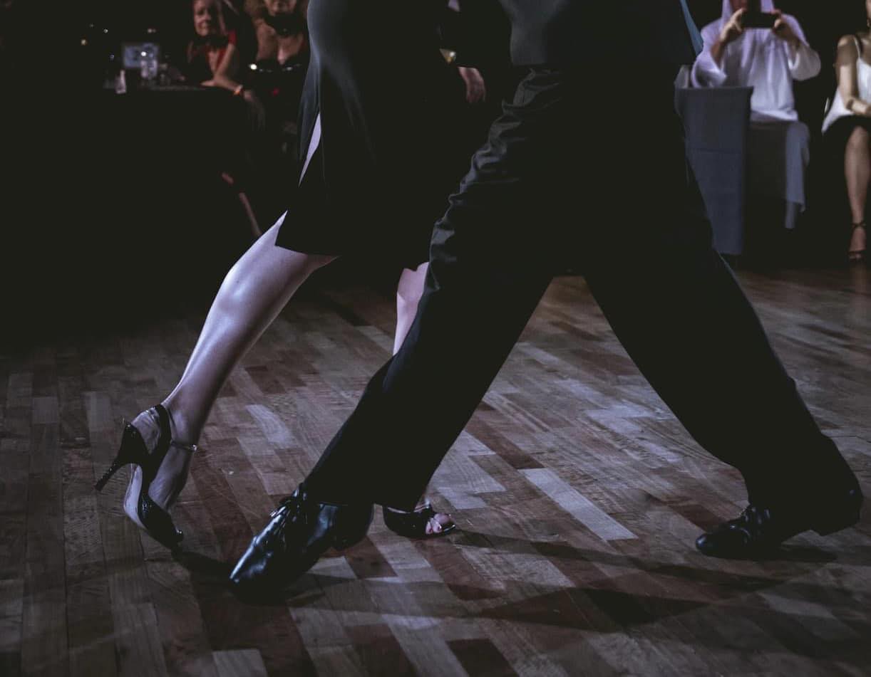 four pictures from new york tango club