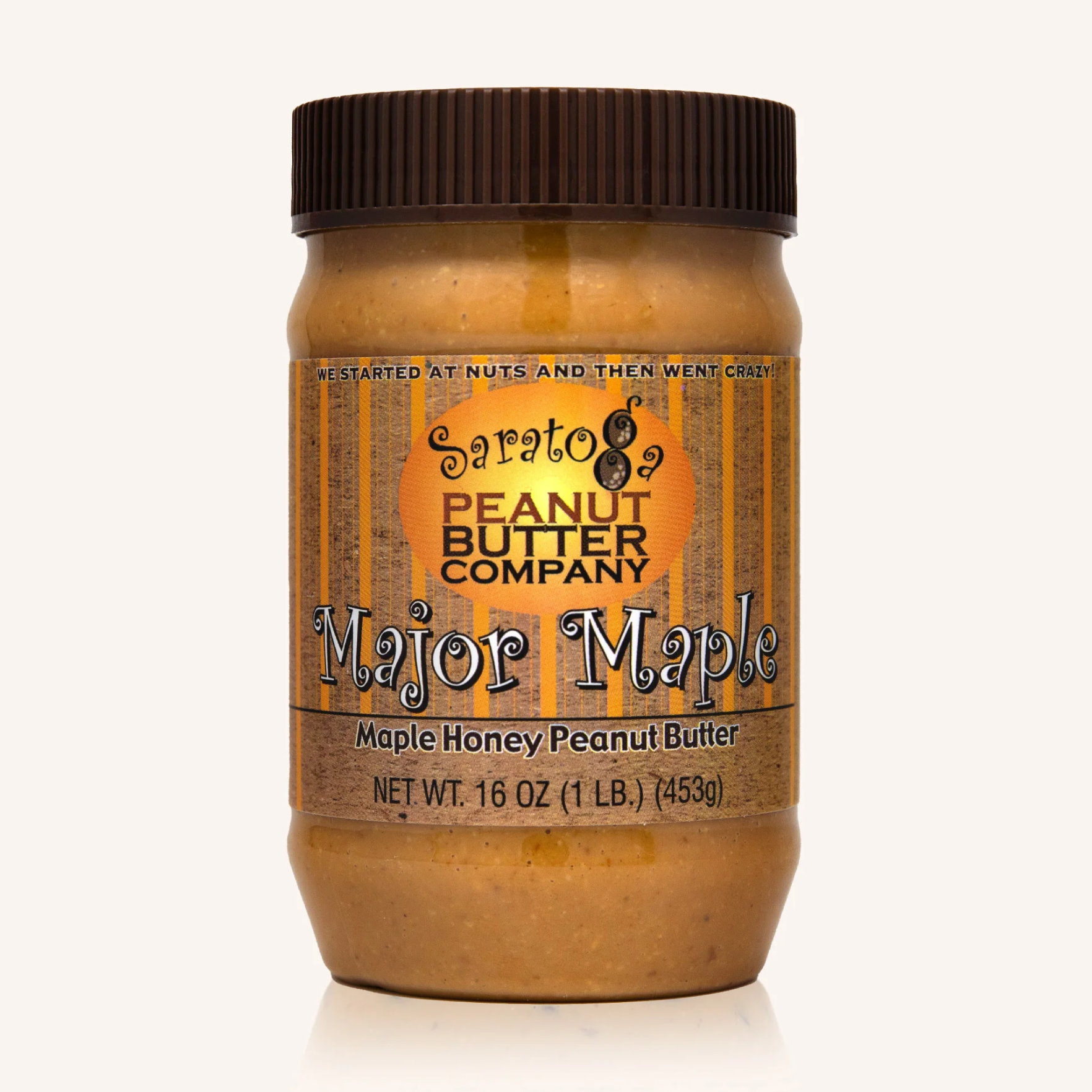 Major Maple Honey Peanut Butter - Saratoga Peanut Butter Company
