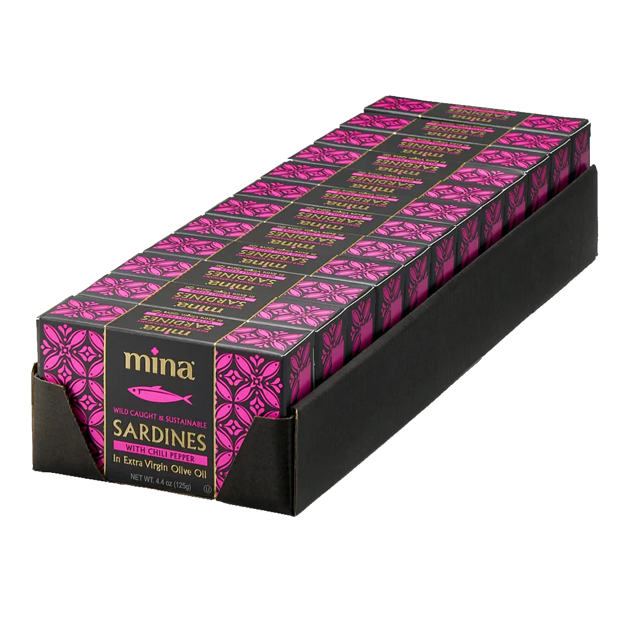 SARDINES with Chili Pepper in Extra Virgin Olive Oil