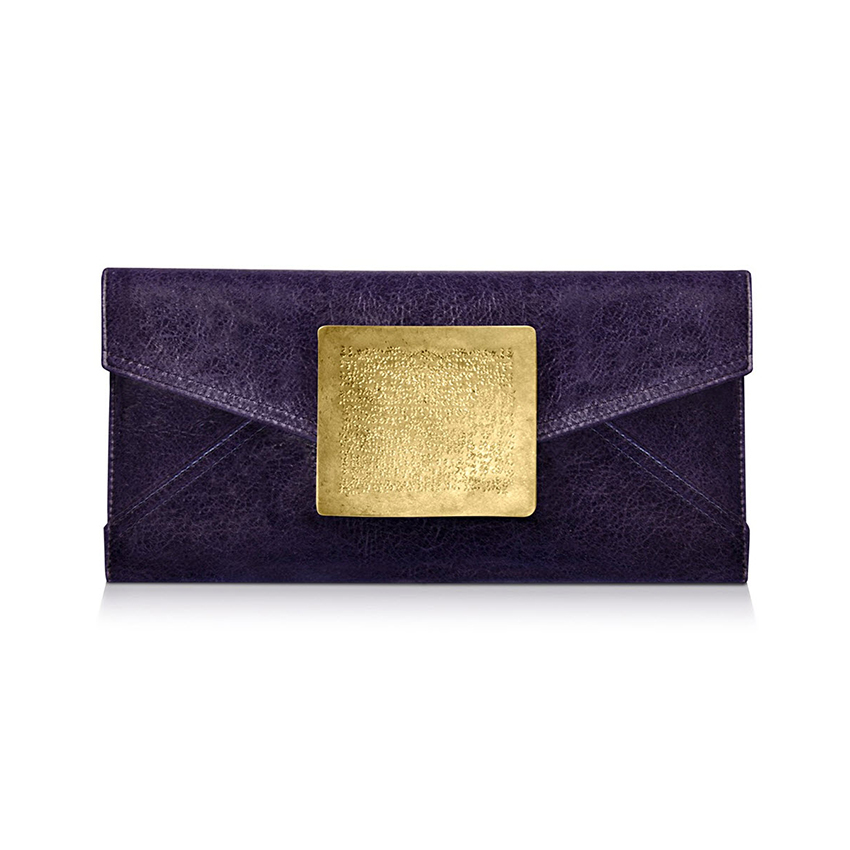 Le Capri clutch bag in Royale by Dareen Hakim | pre-loved fashion & accessories
