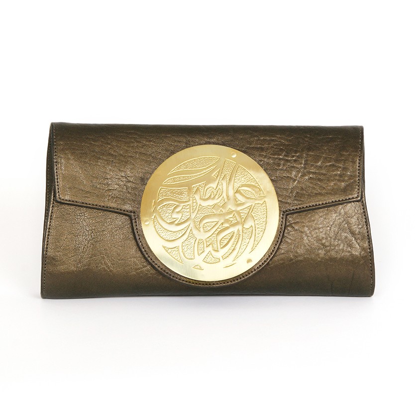 Le Icon clutch bag in Antique by Dareen Hakim