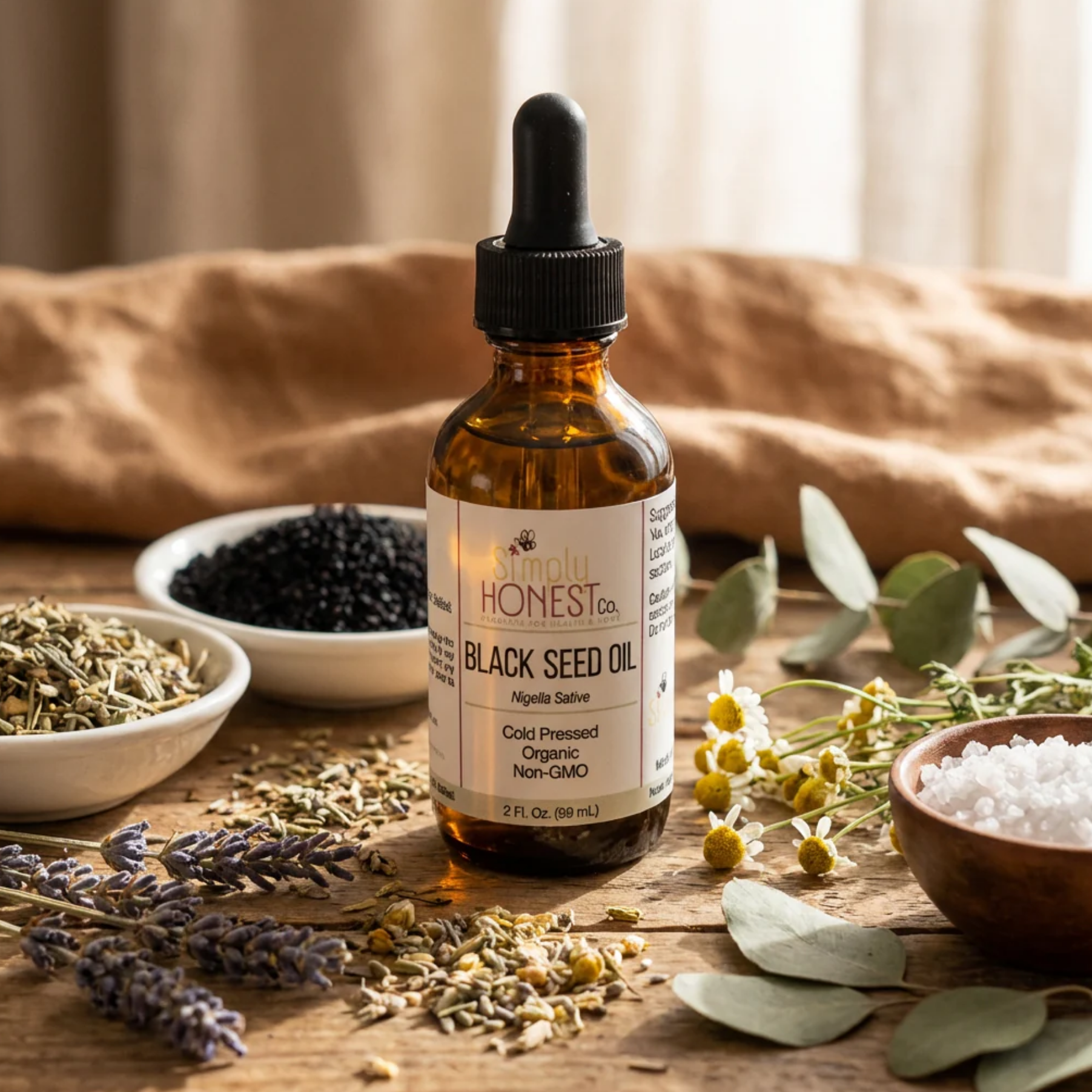Organic BLACK CUMIN Seed Oil