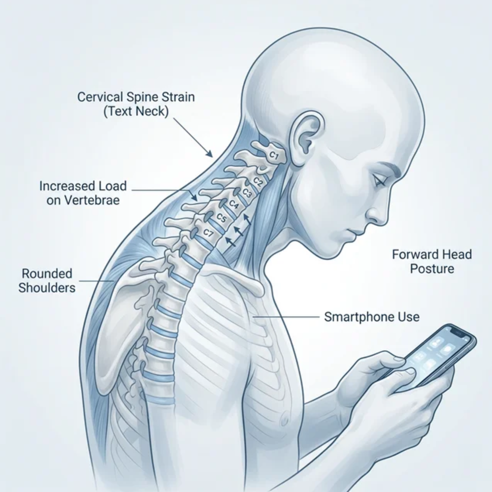 text neck massage North New Jersey